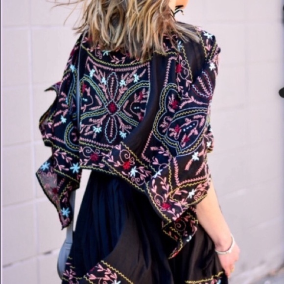 Free People Batiste Frida Embroidered Dress - Picture 5 of 12